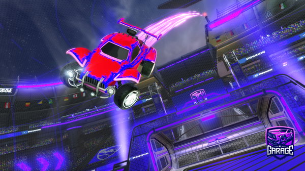 A Rocket League car design from ChasingWorm