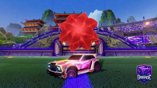 A Rocket League car design from Stern-Oli