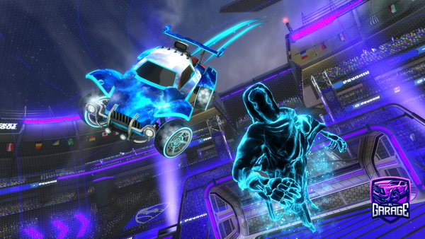 A Rocket League car design from Willgty
