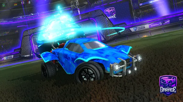 A Rocket League car design from Blackboostneededx