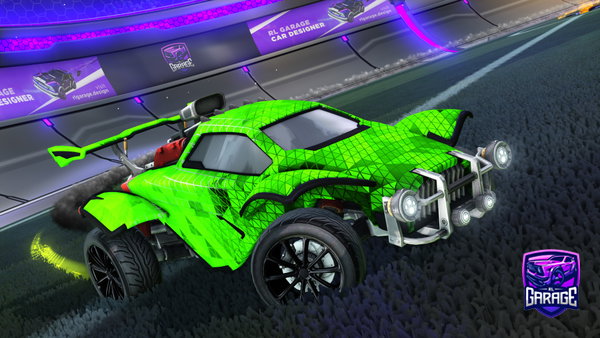 A Rocket League car design from Dexinot