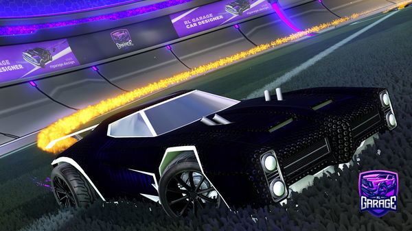 A Rocket League car design from Joemamagar