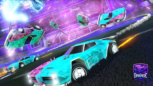 A Rocket League car design from PandaGamer5396