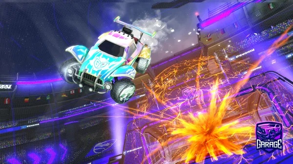 A Rocket League car design from Revvs_On_144hz