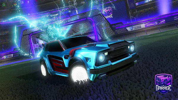 A Rocket League car design from CODE-MD2-