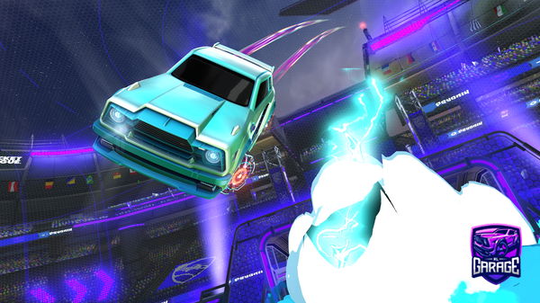 A Rocket League car design from Itsammybby