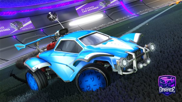A Rocket League car design from lSlykooperl