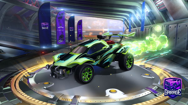 A Rocket League car design from Omega110