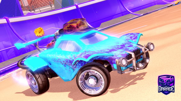 A Rocket League car design from KrsnElite
