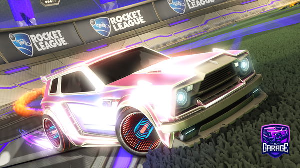 A Rocket League car design from aussyAsh_