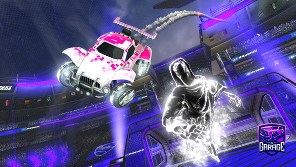 A Rocket League car design from beasty27