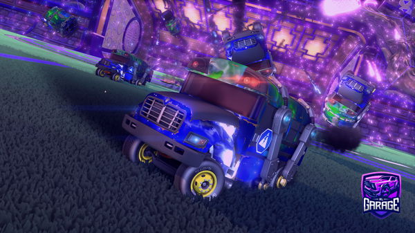 A Rocket League car design from Ols131