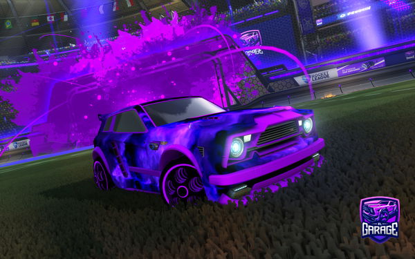 A Rocket League car design from XxBenettxX