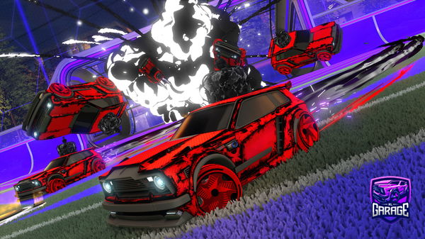 A Rocket League car design from VoidPlays