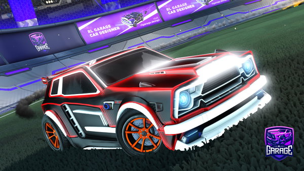 A Rocket League car design from GetZ0mbified