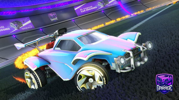 A Rocket League car design from FazeAqua5681