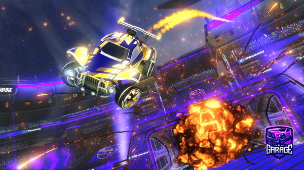 A Rocket League car design from Mrhypermax2