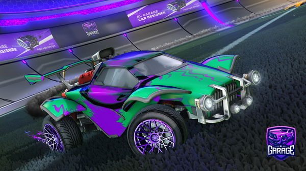 A Rocket League car design from rafaellxx06