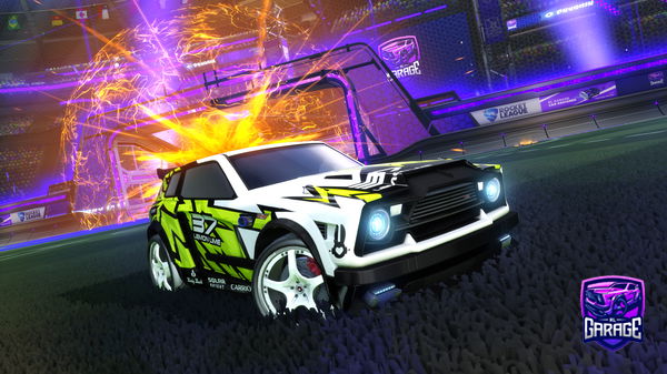 A Rocket League car design from bugrakopkop