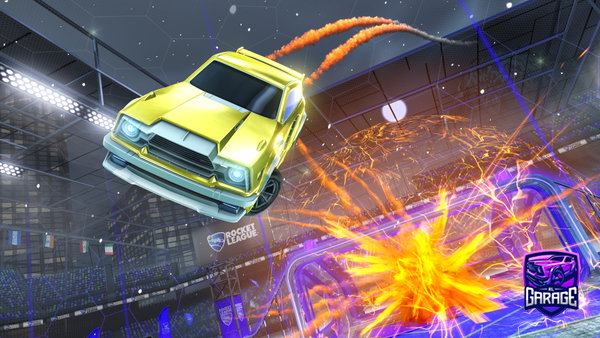 A Rocket League car design from wazikashi700