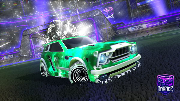 A Rocket League car design from Aslord2007