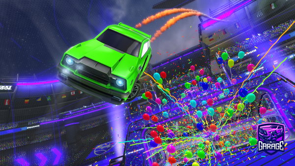 A Rocket League car design from _ou