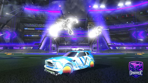 A Rocket League car design from XY_troy_25