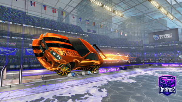 A Rocket League car design from YumtownOfficial