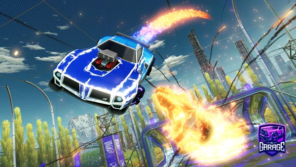 A Rocket League car design from SpyroJoss212