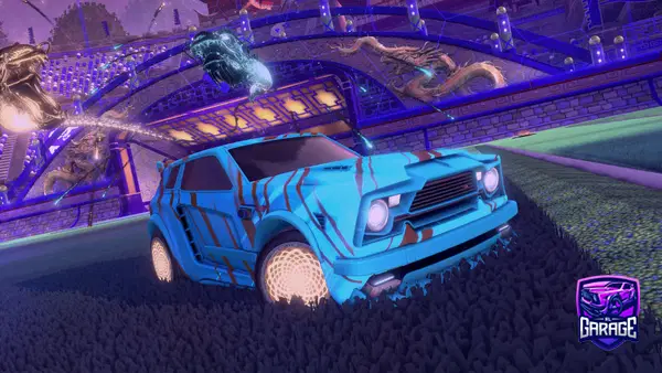 A Rocket League car design from FrtCraft