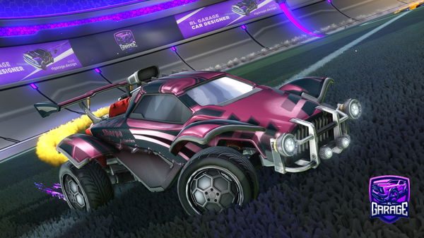 A Rocket League car design from br3cci144