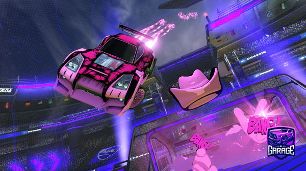 A Rocket League car design from GirlSkullCrusher