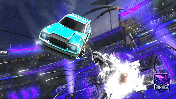 A Rocket League car design from Khamula