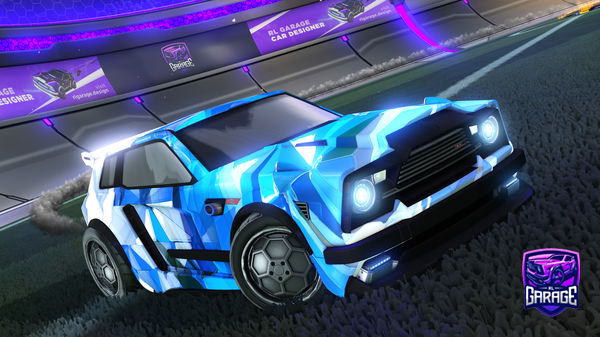 A Rocket League car design from Gabriel007zzzz