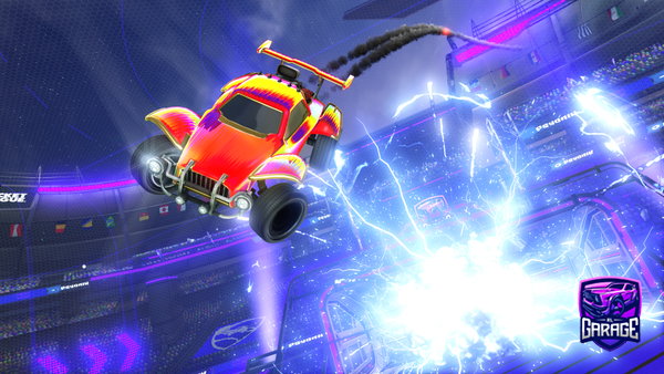 A Rocket League car design from LiamvRee2011