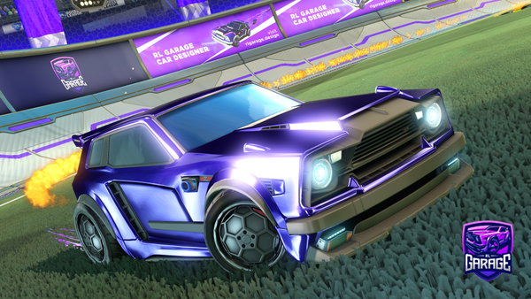 A Rocket League car design from gerarl