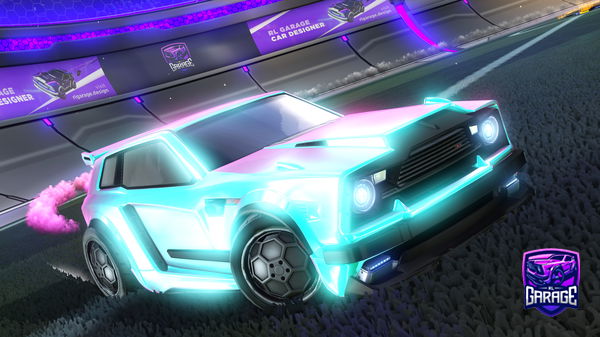A Rocket League car design from NipaPaul