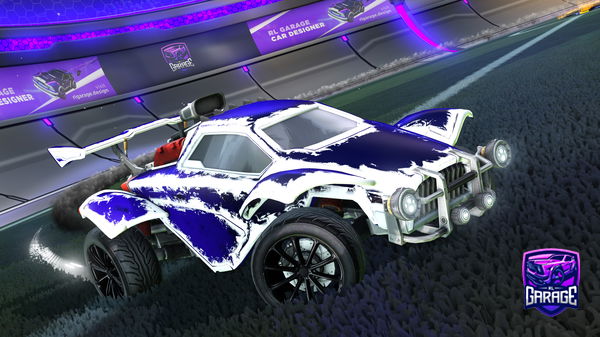 A Rocket League car design from STR-FEARLESS