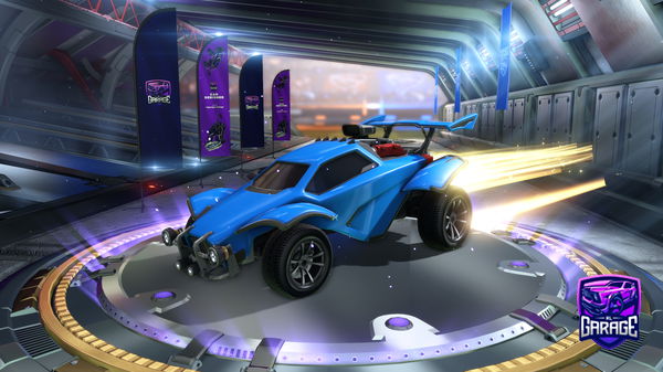 A Rocket League car design from owjene