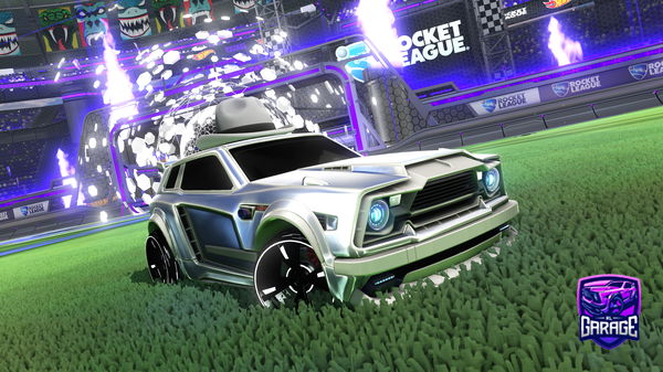 A Rocket League car design from IW7LFX