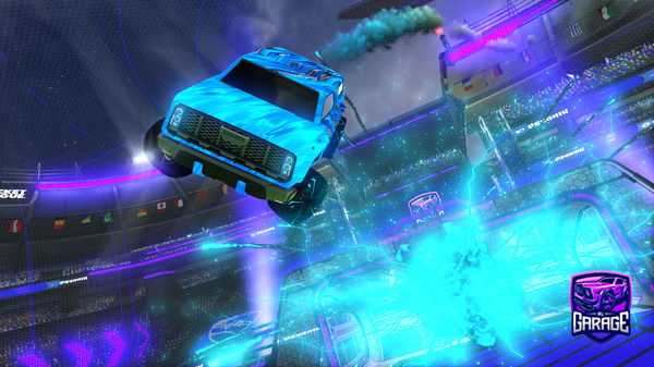 A Rocket League car design from techa-vatehatech