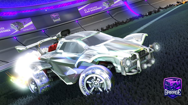 A Rocket League car design from bananachicken