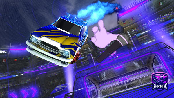 A Rocket League car design from kasons