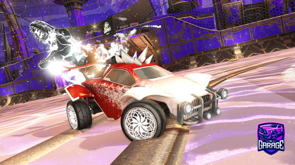 A Rocket League car design from ClevrGirl