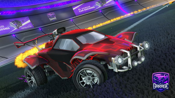 A Rocket League car design from Etfooty