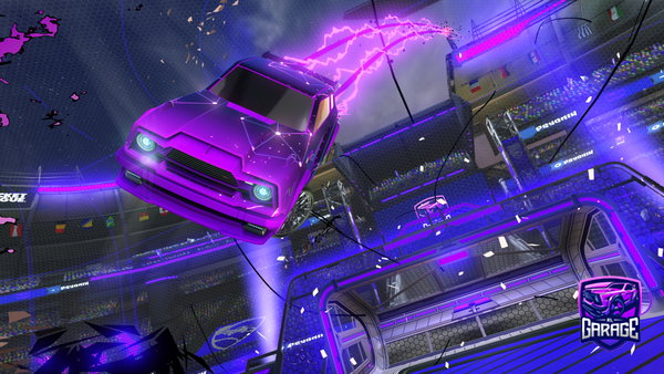 A Rocket League car design from Magnetikas8