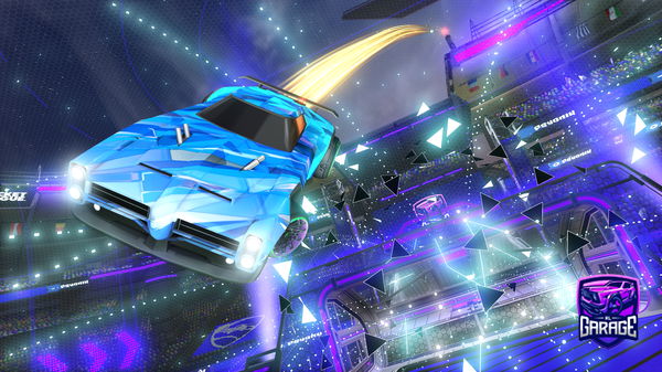 A Rocket League car design from infinyty