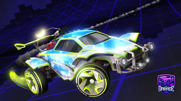 A Rocket League car design from Dudebr0