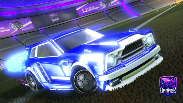 A Rocket League car design from Sov231