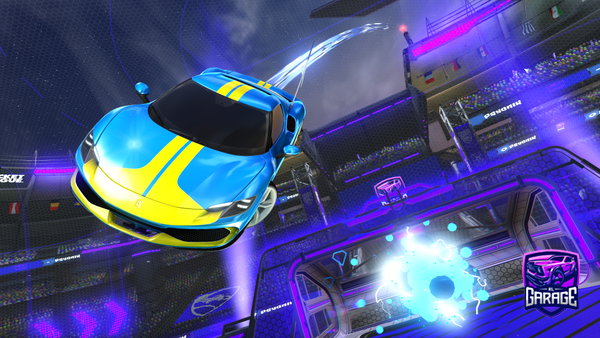 A Rocket League car design from xserio_YT
